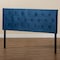 Baxton Studio Felix ModernNavy Blue Velvet Upholstered Headboard-King 198-12409-ZORO - alternate 3